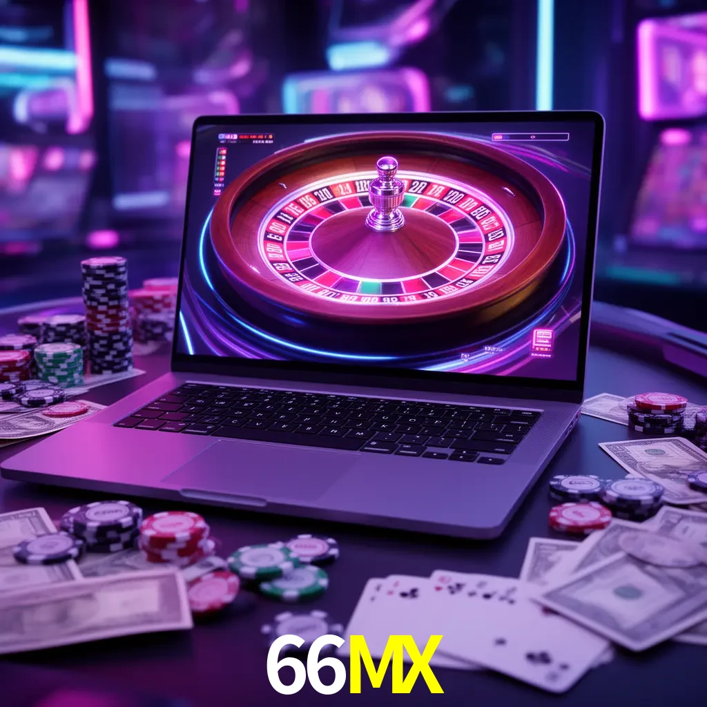 Centro móvil 66MX con casino, cajero, bonos, app y acceso de cuenta para México